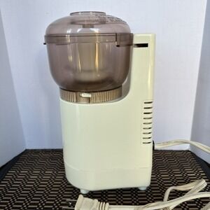 Vtg Sunbeam Oskar Jr Plus 14131 Food Processor Chopper Bowl Blade France Tested